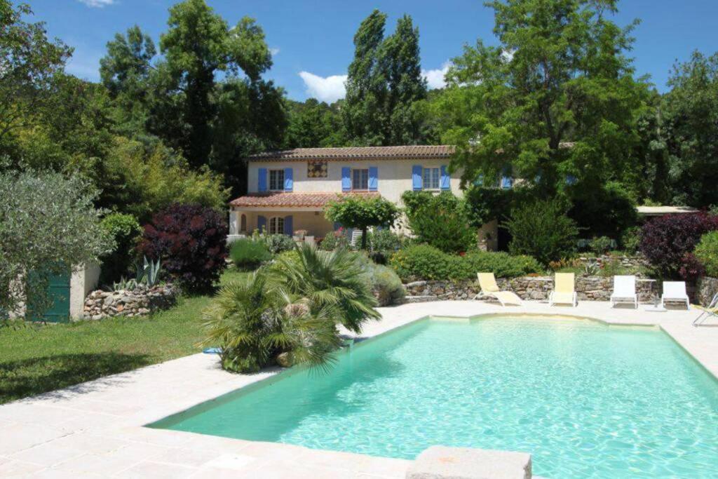 Villa Bastide Derroc Cotignac Exterior foto