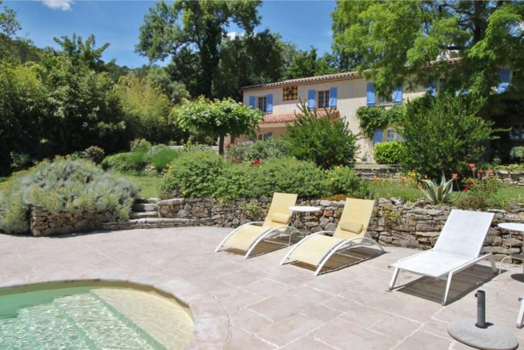 Villa Bastide Derroc Cotignac Exterior foto